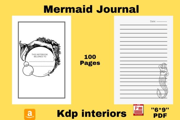 Download Mermaid Journal - Kdp Interiors - Mermaid journal Collection