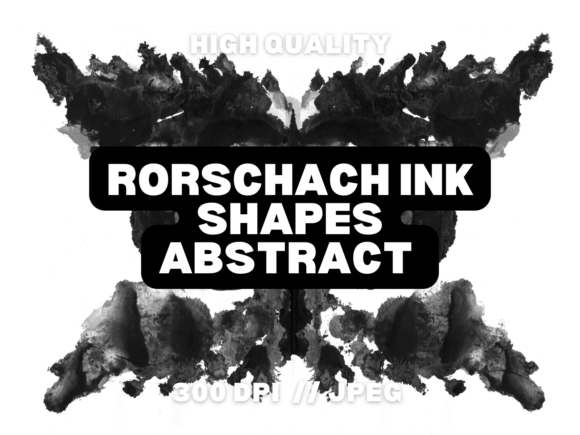 Download Rorschach Ink Shapes Abstract - Rorschach Collection