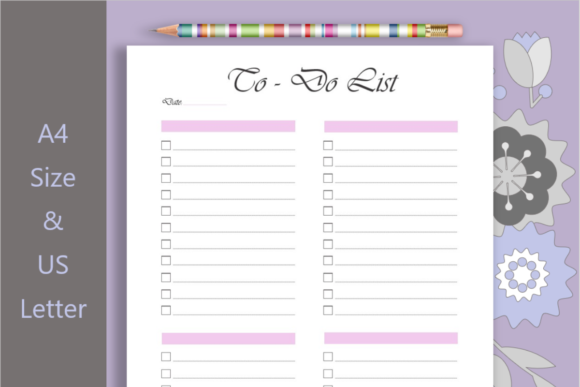 Download To Do List Planner Page, Planner Insert - Planner insert Collection