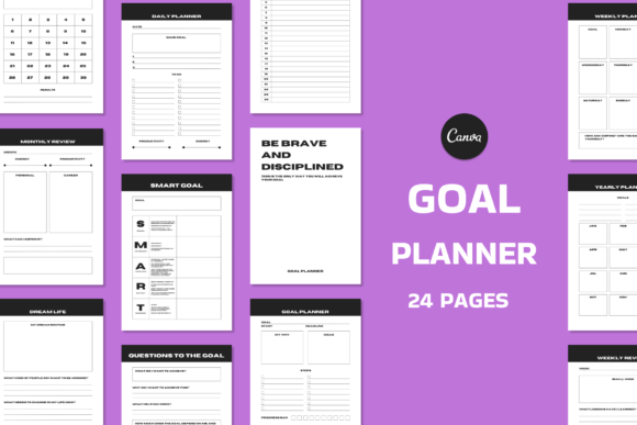 Download Goal Planner Insert | New Year Planner - Planner insert Collection